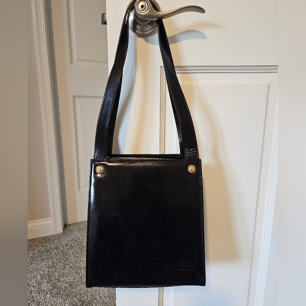 Vintage Versace Sunburst leather bag FINAL $ FIRM
